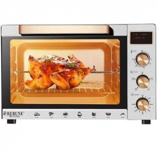 Rebune electric oven 35 liters - 1500 watts - RE-10-023