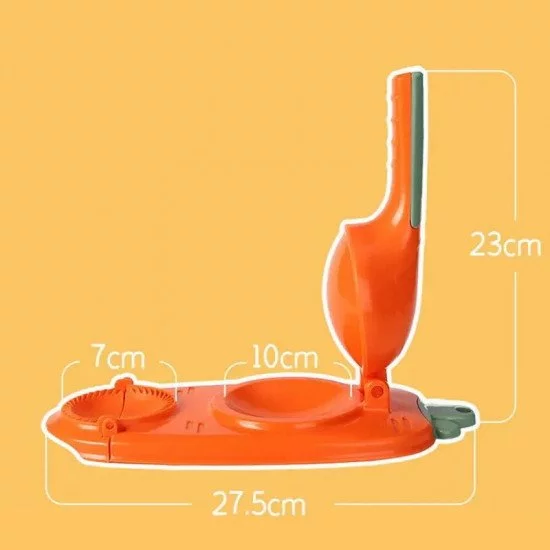 yellow + red Plastic Samosa Maker, For Kitchen Mould, Size: 7 X 5